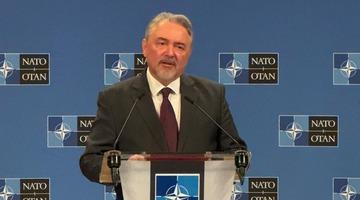 Büyük Önder Atatürk, ebediyete intikalinin 87. yılında NATO'da anıldı