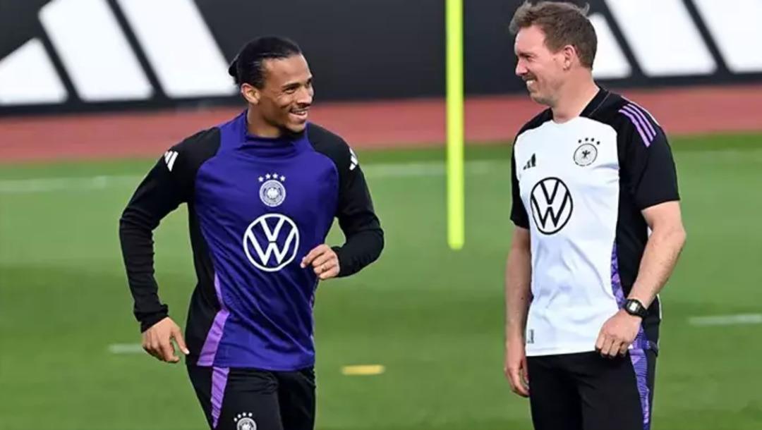 Julian Nagelsmann, Leroy Sane yi ateşin i&ccedil;ine attı! "Kendini kanıtlamak i&ccedil;in &ccedil;ok fazla şansı yok" 2