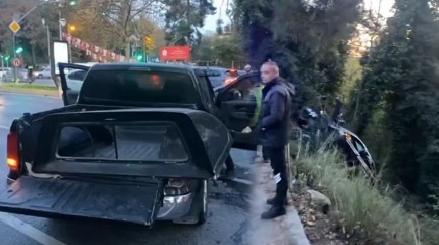 İstanbul'da trafik kazası! Yaralılar var
