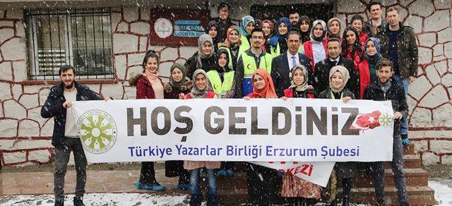 TYB Erzurum Şubesi, okul ziyaretlerine devam ediyor