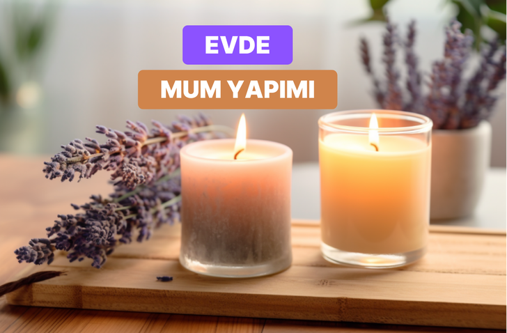 Sonbahar tam zamanı… Evde kendi mumunu yapmak ister misin?