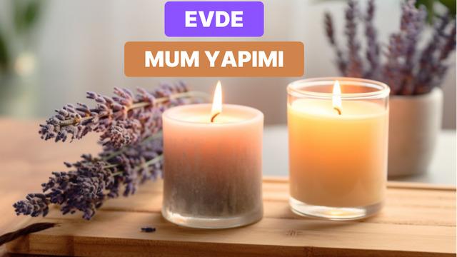 Sonbahar tam zamanı… Evde kendi mumunu yapmak ister misin?
