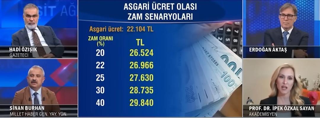  Ben de öyle duyum aldım  Asgari ücret rakamını açıkladı  Ankara dan bilgi  5