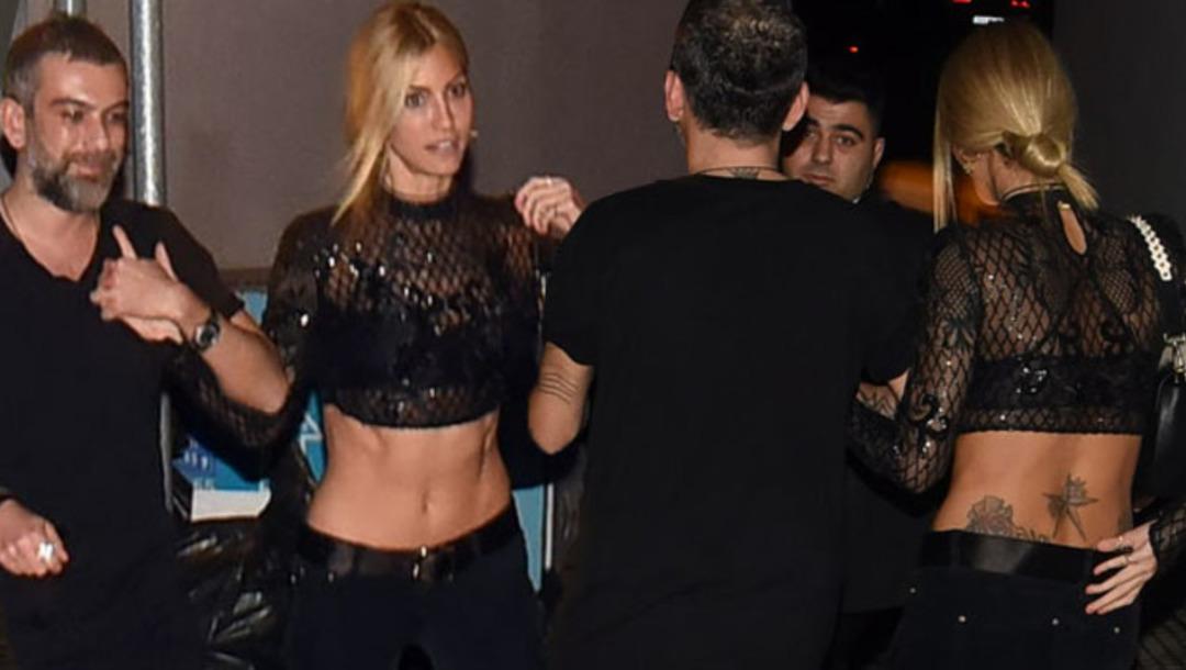 &Ccedil;ağla Şıkel parti &ccedil;ıkışı g&ouml;r&uuml;nt&uuml;lendi