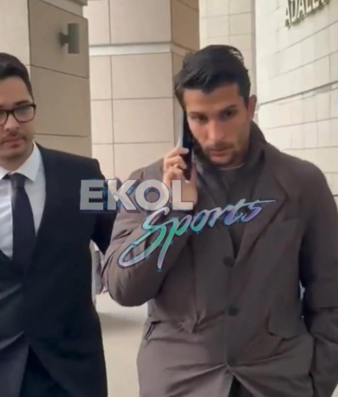 Adı bahis soruşturmasına karışmıştı! Beşiktaşlı futbolcu Necip Uysal sabahın erken saatlerinde Adliye ye gitti 1