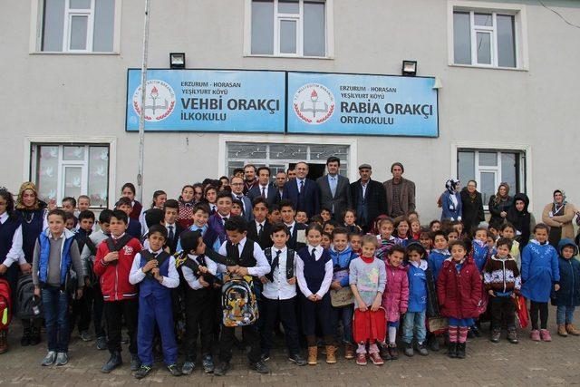 Erzurum İl Mili Eğitim Müdürlüğünden Vehbi Orakçı’ya teşekkür töreni