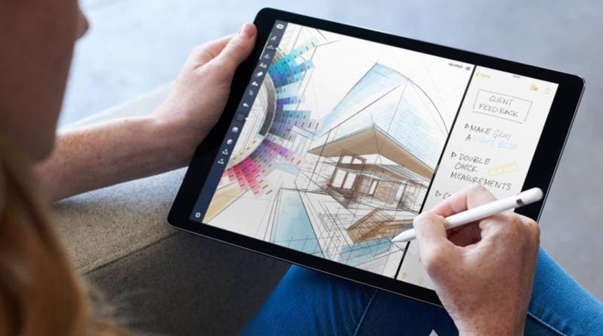 iPad Pro ile bombayı patlatıyor