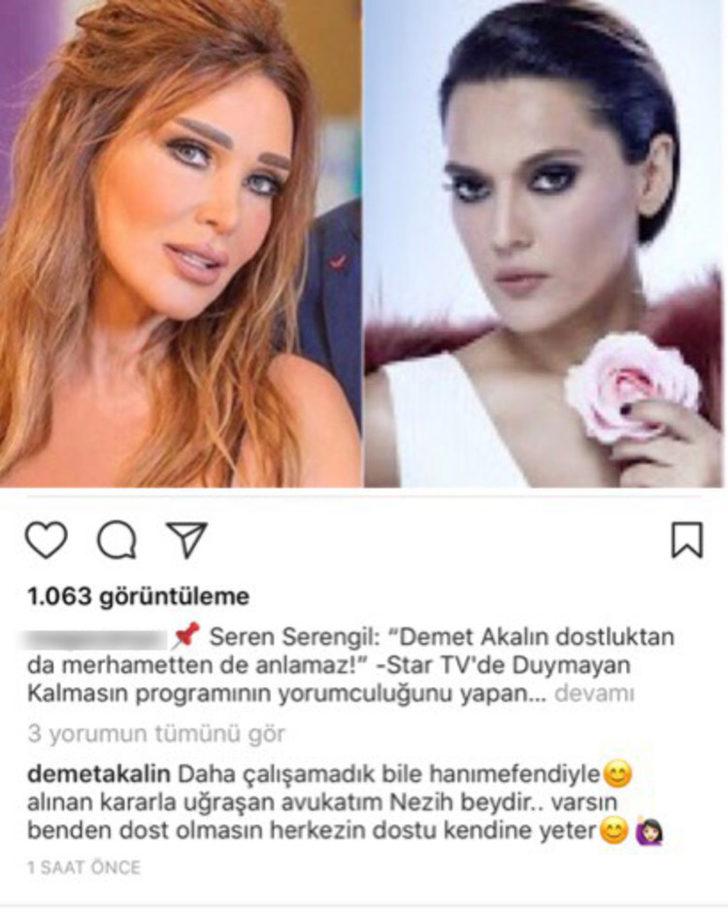 Seren ile Demet arasında sular durulmuyor G3