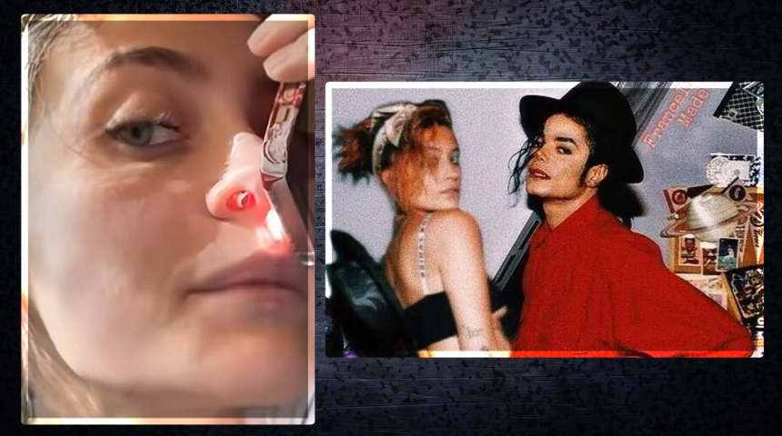 Michael Jackson&rsquo;ın kızı Paris Jackson itiraf etti! Burnundaki deliği g&ouml;sterdi