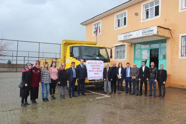 Gaziantep’ten Şırnak İdil’deki öğrencilere destek