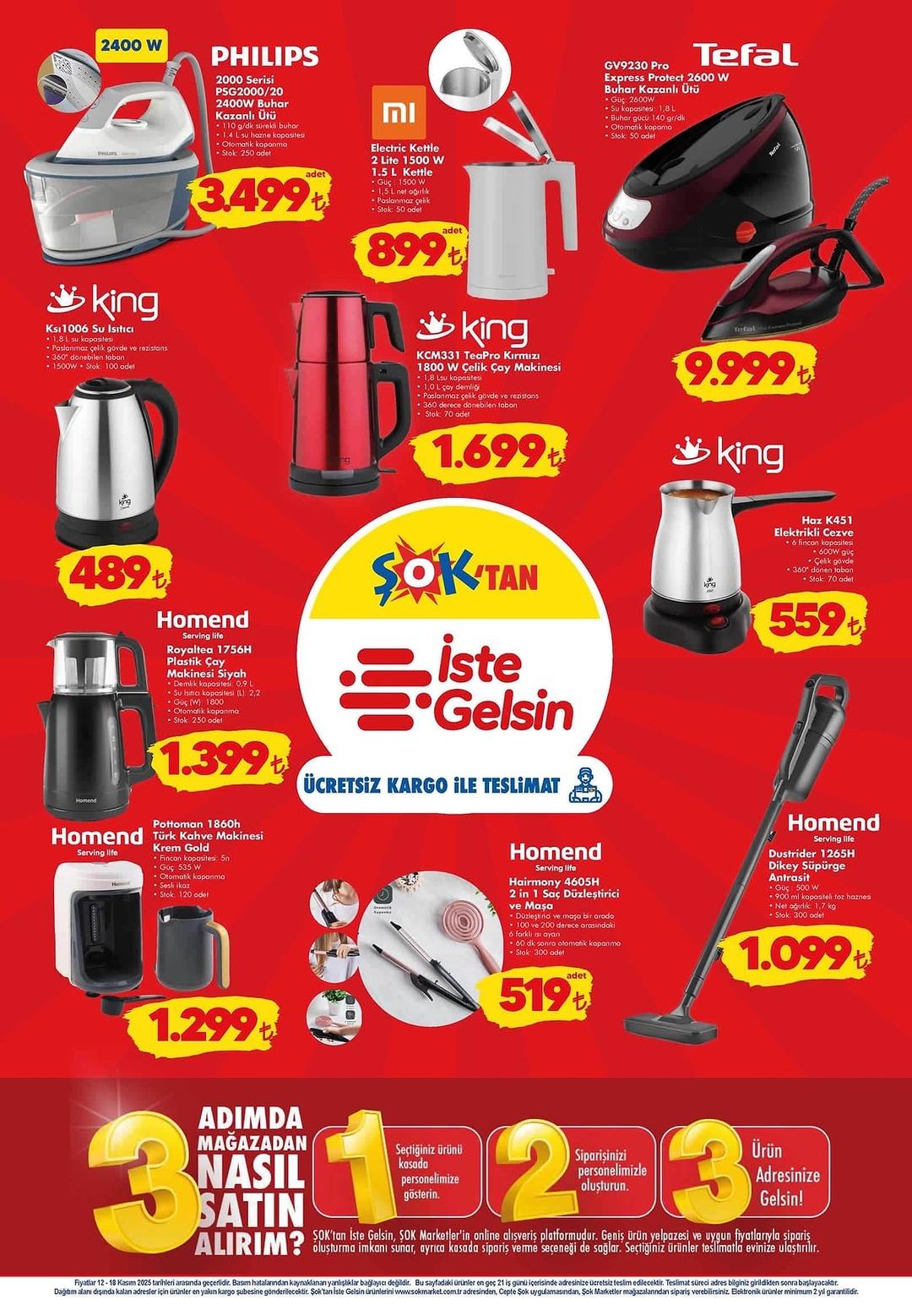 ŞOK a Arzum Köz Türk Kahve Makinesi geliyor! 12 Kasım 2025 ŞOK aktüel katalog yayınlandı! 8