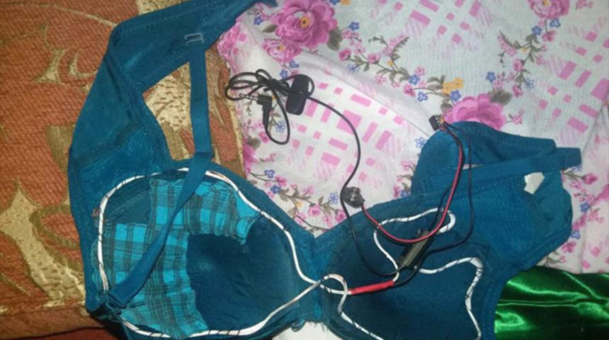 Afrin'de sütyen içinde bomba düzeneği bulundu!