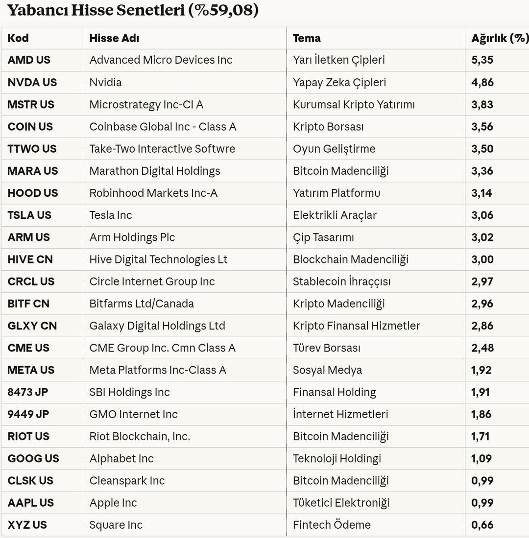 İstanbul Portföy’ün Blockchain Fonu Ekim de Yapay Zekâ ve Kripto Ağırlığını Artırdı 1