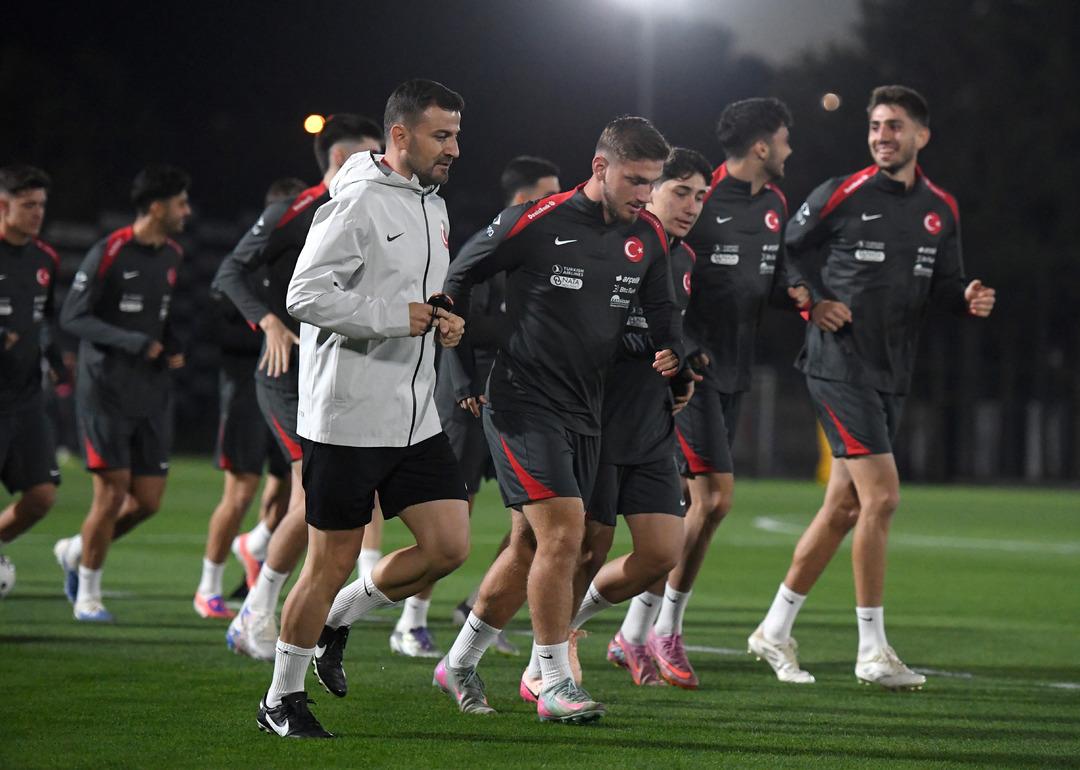 &Uuml;mit Milli Takım, Ukrayna ve Litvanya ma&ccedil;larının hazırlıklarına devam etti 1