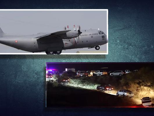 Askeri kargo u&ccedil;ağımız d&uuml;şt&uuml;, şehitlerimiz var! Peş peşe taziye mesajları