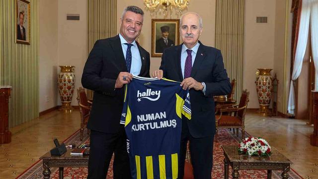 Sadettin Saran, TBMM Başkanı Kurtulmuş ve Bakan Kurum ile görüştü