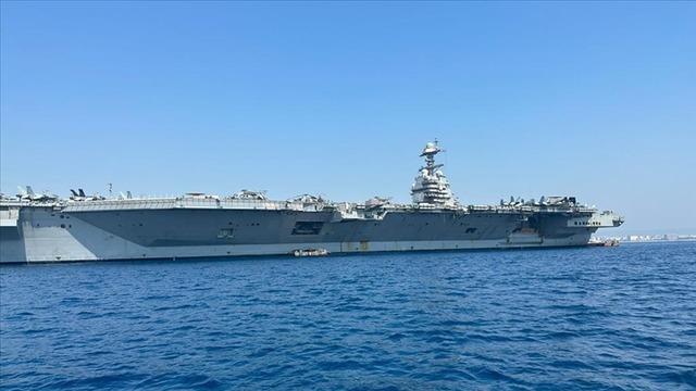 ABD'nin, Karayiplere gönderdiği Gerald R. Ford uçak gemisi görev bölgesine ulaştı