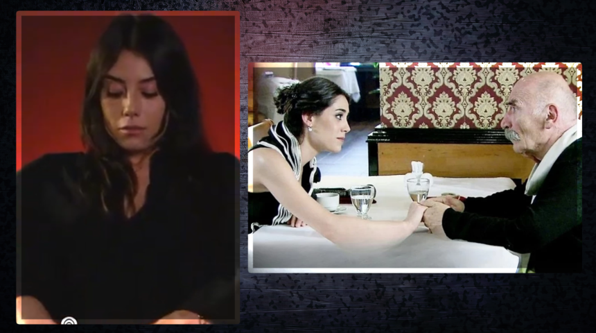 Cansu Dere "Son g&ouml;r&uuml;ş&uuml;mm&uuml;ş" diyerek anlattı! Tuncal Kurtiz'i anarken duygusal anlar...