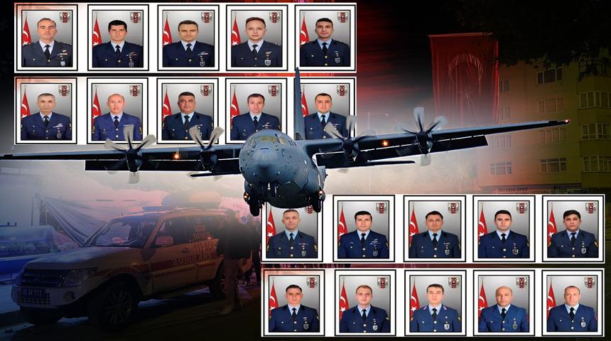 Şehit askerlerimizin isimleri belli oldu! C130 askeri kargo uçağının enkazından acı haberler geldi! Şehitlerimize ulaşıldı; acı haberler ailelere verildi! 