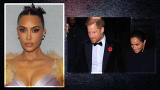 Kim Kardashian Meghan Markle ve Prens Harry'i sildi! Sosyal medya karıştı