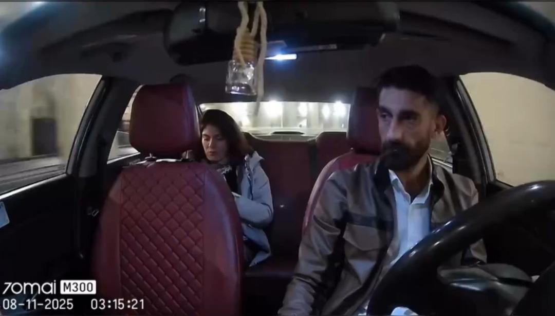 Kamera şakası gibi olay! Adres tartışması kameraya yansıdı:  Sen taksicisin bileceksin  2