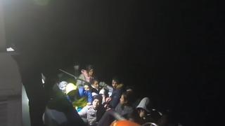 Aydın açıklarında 30 düzensiz göçmen kurtarıldı