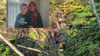 Kayıp anne ve oğlunun cansız bedeni 9 gün sonra bulunmuştu! Şaşkına çeviren 'kuzgun' detayı!