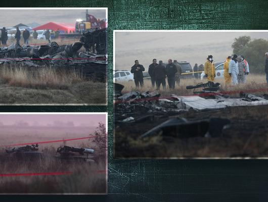 TSK'ya ait uçak Gürcistan'da düşmüştü! Bölgeden ilk fotoğraflar geldi