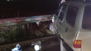 Kontrolden çıkan otomobil refüje çarptı, 1 kişi yaralandı