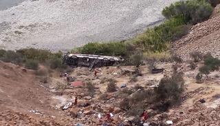 Peru’da otobüs kazası: 37 ölü