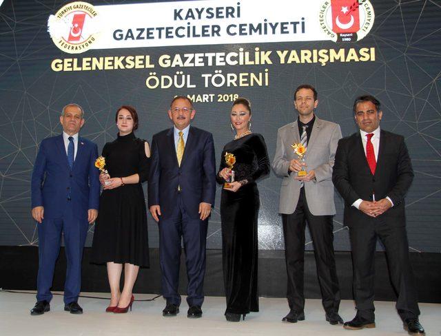 Kayseri Gazeteciler Cemiyeti'nden DHA'ya iki ödül