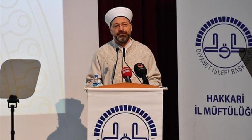 Diyanet İşleri Başkanı'ndan dikkat çeken uyarı