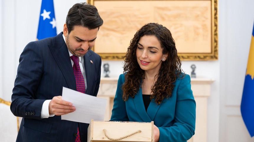 TİKA Başkanı Eren, Kosova Cumhurbaşkanı Osmani tarafından kabul edildi