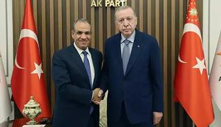 Cumhurbaşkanı Erdoğan, Mısır Dışişleri Bakanı Abdulati'yi kabul etti