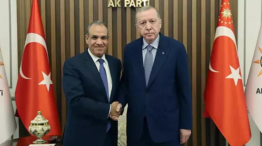 Cumhurbaşkanı Erdoğan, Mısır Dışişleri Bakanı Abdulati'yi kabul etti