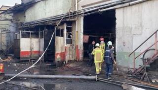 Yağ kazanı bomba gibi patladı: 10 işçi yaralandı!