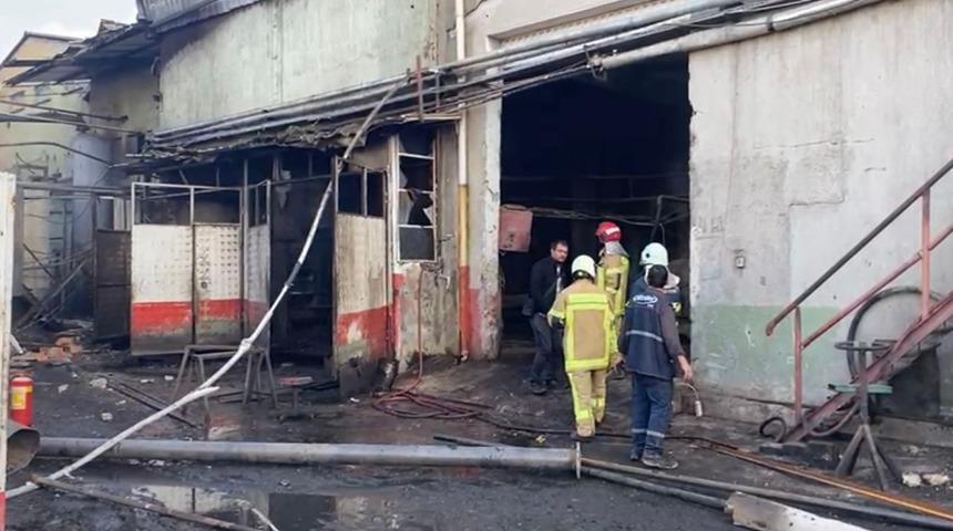 Afyon'daki yağ fabrikasında patlama: 10 işçi yaralandı!