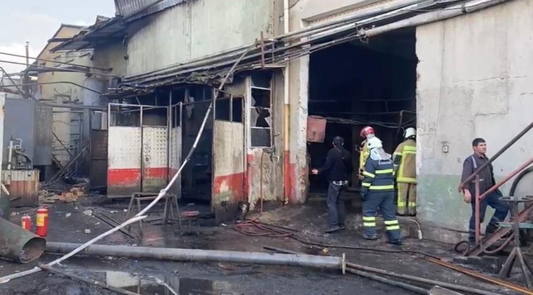 Afyon daki yağ fabrikasında patlama: 10 işçi yaralandı! 2