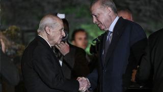 Gözler Erdoğan-Bahçeli görüşmesinde: Cumhurbaşkanı Erdoğan, MHP lideri Bahçeli'yi konutunda ziyaret etti