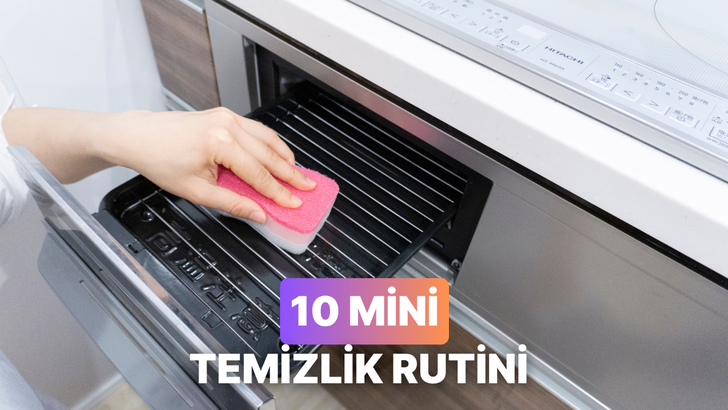 Çay demlenirken bile yapabileceğiniz 10 mini temizlik rutini