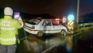 Hurdaya dönen araçtan sağ çıktı: "Kemer takmasaydım..."