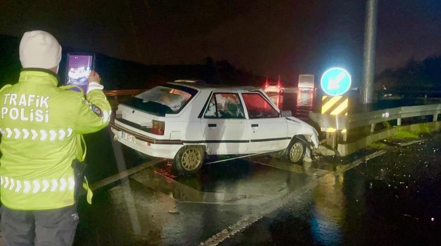 Hurdaya dönen otomobilden yara almadan çıktı, "Emniyet kemeri takmasam camdan çıkardım" dedi