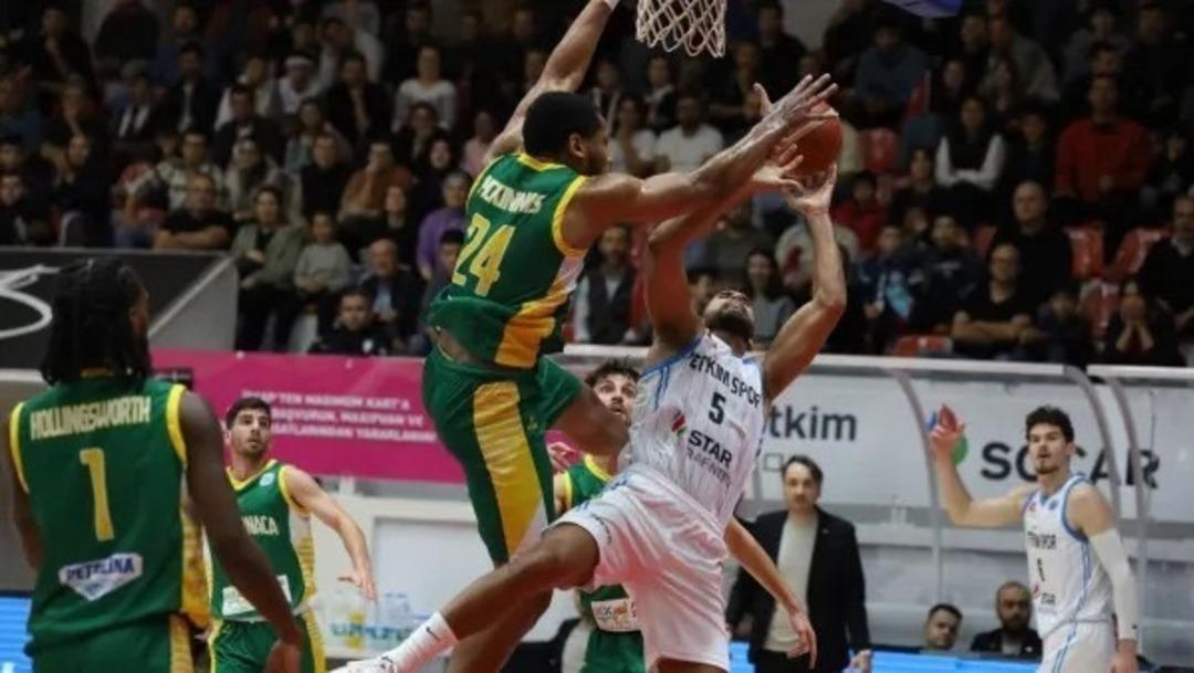 FIBA Avrupa Kupası: Aliağa Petkimspor: 101 - AEK Larnaca: 58 1
