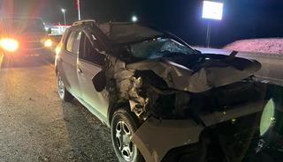 Çorum’daki 5 araçlı zincirleme kazada 3 kişi yaralandı