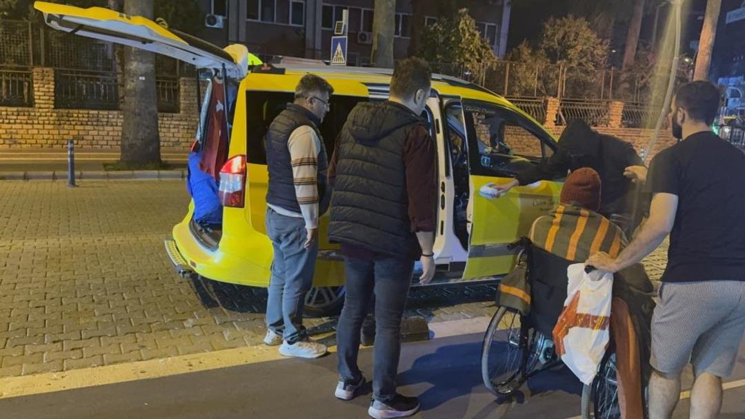 Kıbrıs gazisinin iç burkan görüntüsü: Sokakta valizleriyle bir başına... Zor ikna edildi, aparta yerleştirildi 2