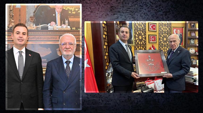 CHP'li Ahmet Akın'dan art arda s&uuml;rpriz ziyaretler! &Ouml;nce MHP sonra AK Parti