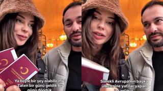 Vize başvurusu yapan havacı çift sonucu görünce hayatlarının şokunu yaşadı
