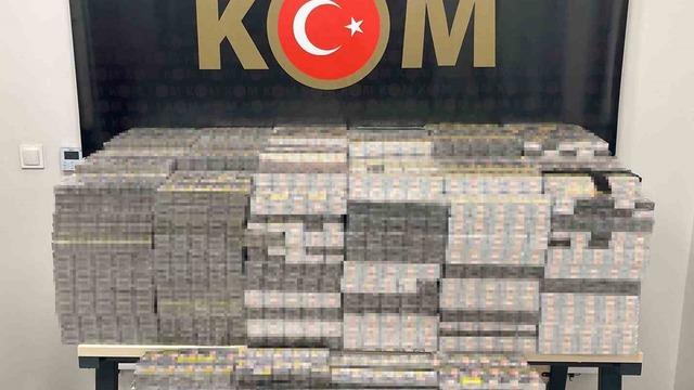Mardin’de 7 bin 900 paket kaçak sigara ele geçirildi