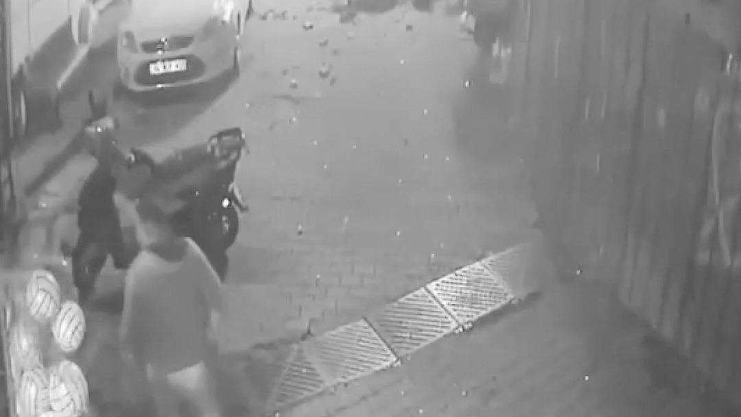 Kağıthane deki patlamanın yeni g&ouml;r&uuml;nt&uuml;leri ortaya &ccedil;ıktı: "Ateş topu y&uuml;kseldi, felaketti" 4