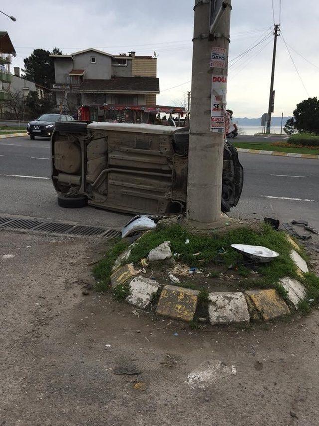 Ordu’da trafik kazası: 1 yaralı